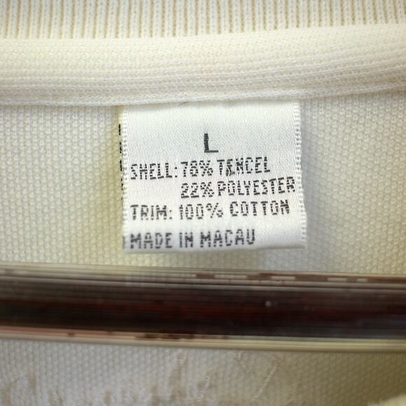 Vintage Long Sleeve Polo Size Large - Picture 5 of 8